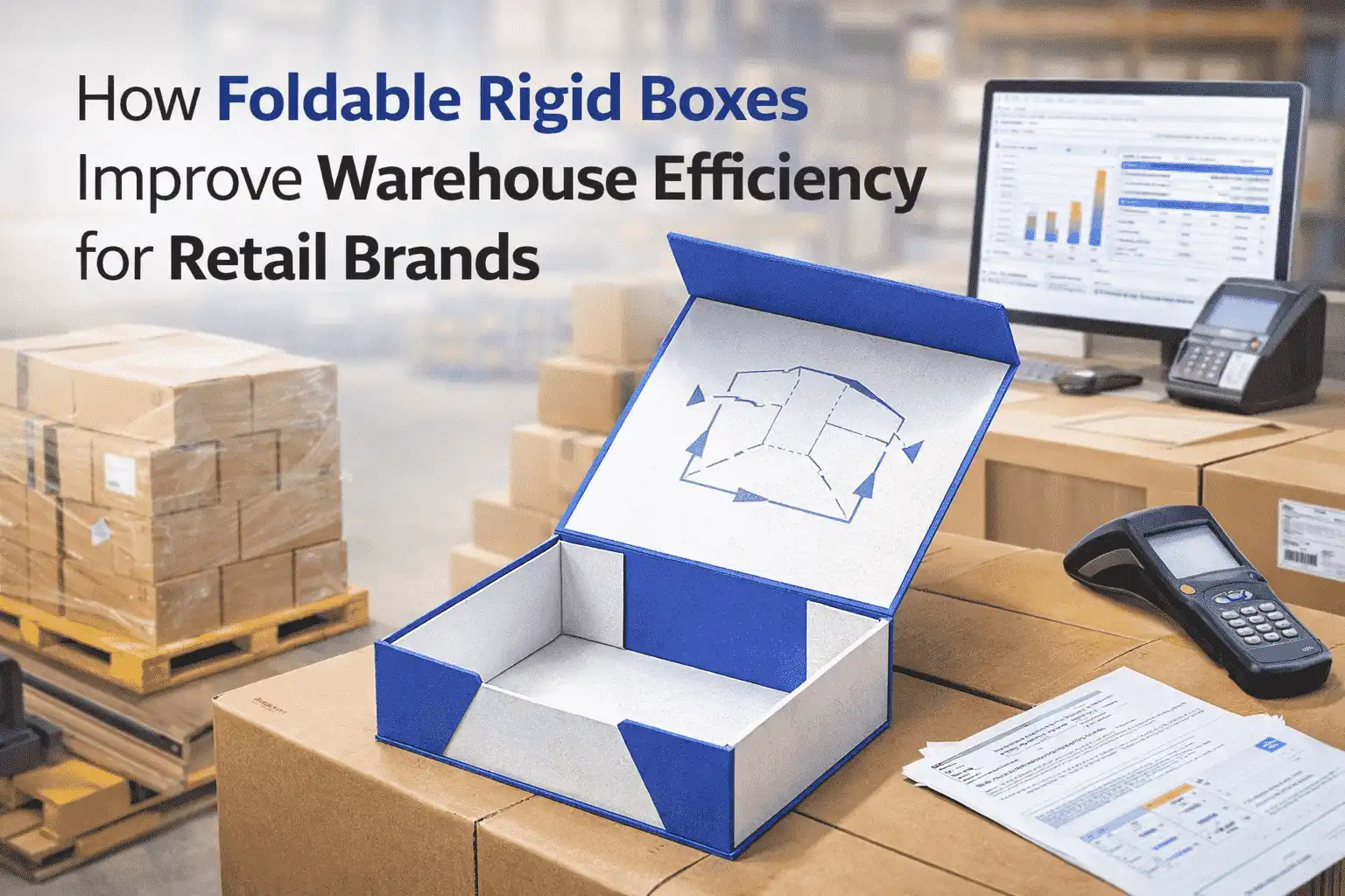 How Foldable Rigid Boxes Improve Warehouse Efficiency for Retail Brands